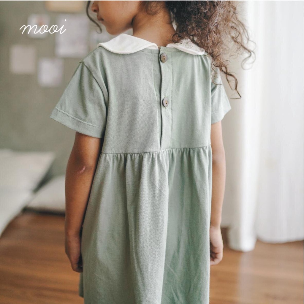 PROMO 7.7 PROMO BAJU LEBARAN MURAH MOOI SERA DRESS - DRESS ANAK PEREMPUAN DRESS BAYI DRESS IMLEK BORDIR 1-5 tahun