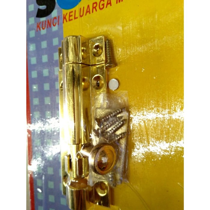 solid grendel g.627 3" selot slot pintu pengaman kunci rumah