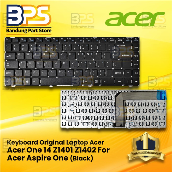 Keyboard Acer One 14 Z1401 Z1402 for Acer Aspire One
