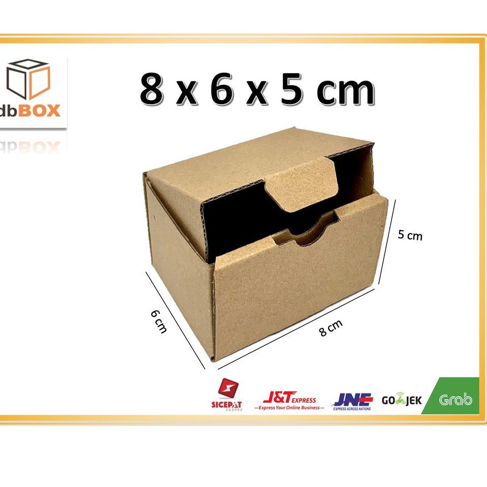 

[READY STOCK] (10Pcs) Kardus 8x6x5 cm...Die Cut untuk kotak Aksesoris dll, model box pizza