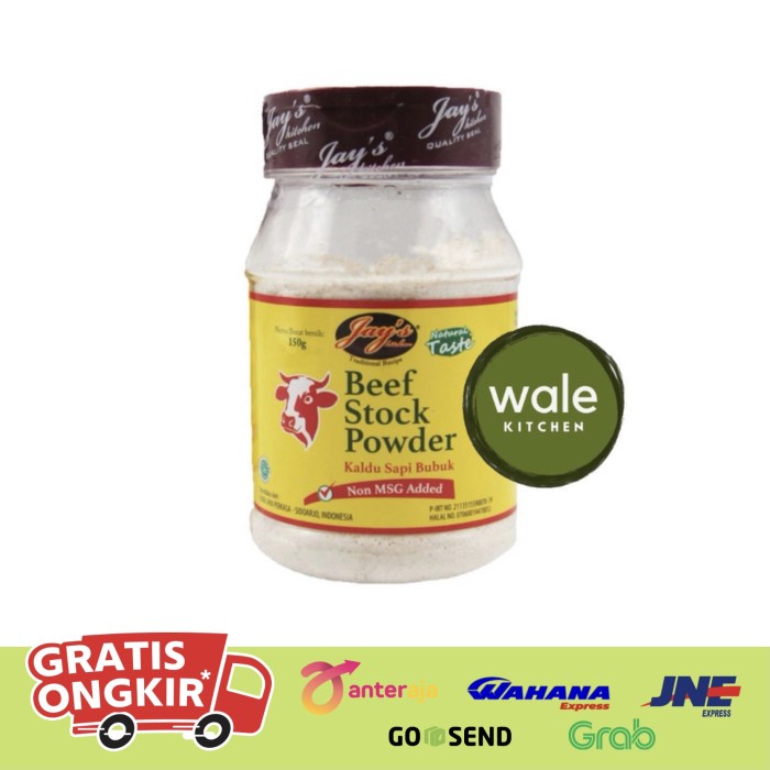 

NEW jay's beef stock powder 150 gr