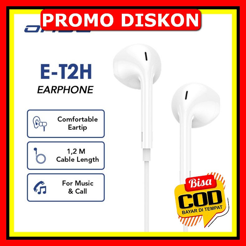 Fonge Haedset S760 Erphone Sport With Microphone Super Bass Hitam JT696 Oase Wired Headset Handsfr