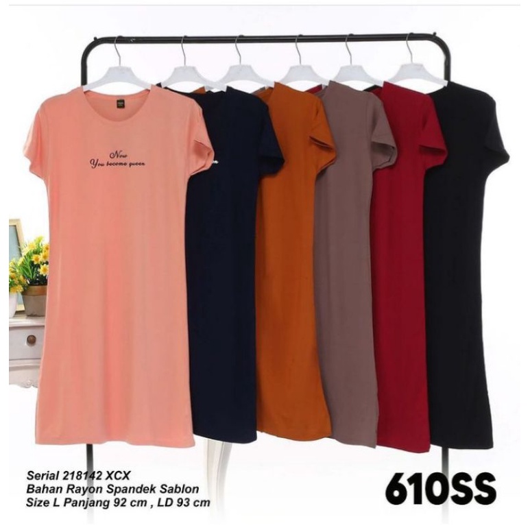 DRESS | DASTER LEMONE WANITA CASUAL SPANDEX PREMIUM LENGAN PENDEK KAOS VIRAL MURAH TERCANTIK TERBARU
