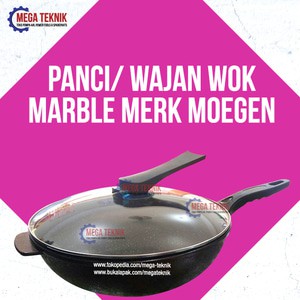 Wajan / Panci Wok Marble Merk Moegen Germany