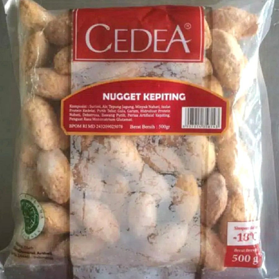 

Cedea Crab Nugget / Ikan Olahan Rasa Kepiting 500gr