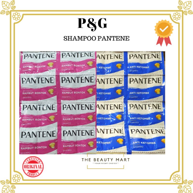 P&amp;G Pantene Shampoo Anti Ketombe | Rambut Rontok | Shampo Pantene | Sachet