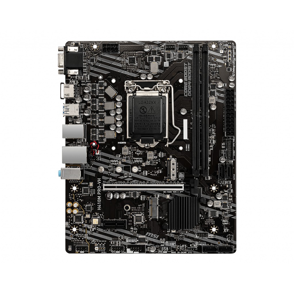 MSI H410M PRO-VH LGA1200 mATX MOTHERBOARD INTEL