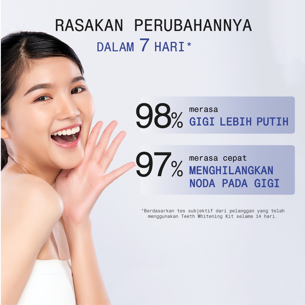 PRO TEETH WHITENING KIT Alat Pemutih Gigi Permanen |  Beaudelab Memutihkan Gigi Super Cepat NewLab New Lab