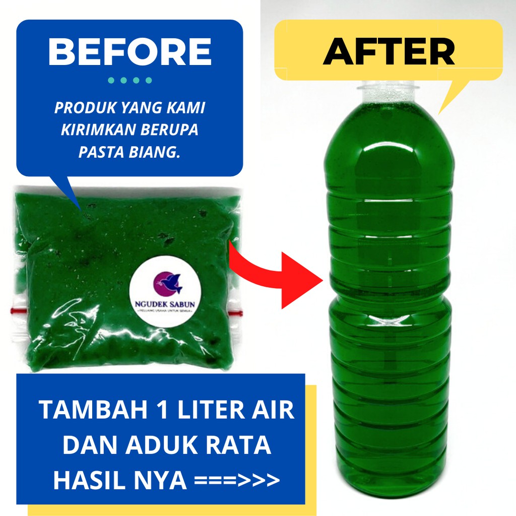 Sabun Cuci Piring 1L - BIANG SABUN 1 Liter - Refill - DIY