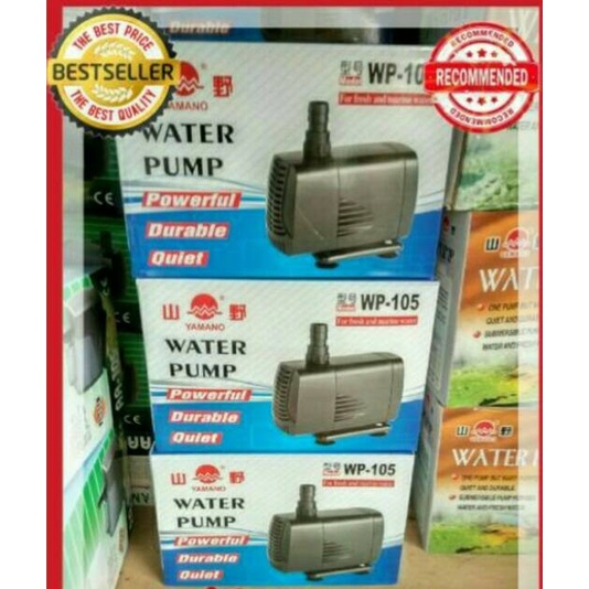 TERBAIK YAMANO WP 105 NAIK 3 METER POMPA AIR KOLAM IKAN CELUP
