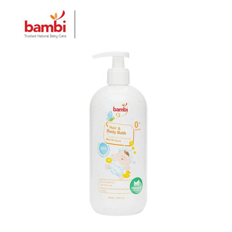 bambi baby Hair and body bath 500ml