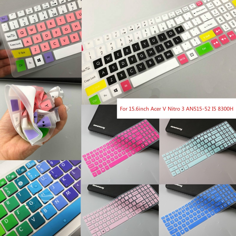 Cover Pelindung Keyboard Bahan Silikon Ultra Tipis untuk Laptop Acer V 3 an5-52 I5 8300h