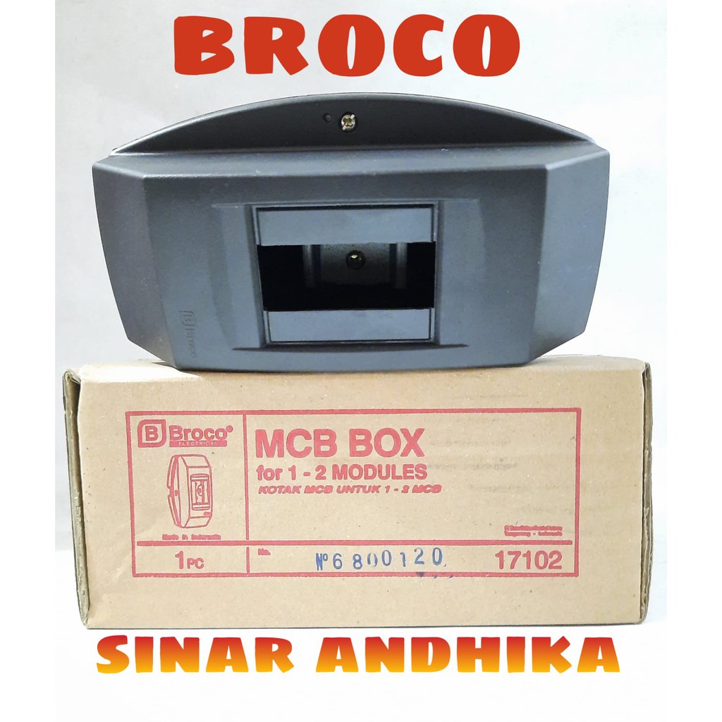 BOX MCB OUTBOW 1-2 GROUP BROCO 17102
