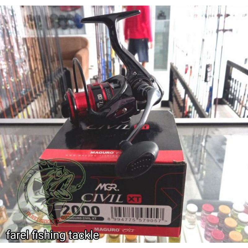 Reel maguro civil xt 1000 2000 3000 4000 power hendel