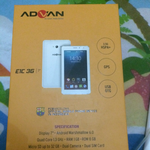 Tablet Advan E1C 3G