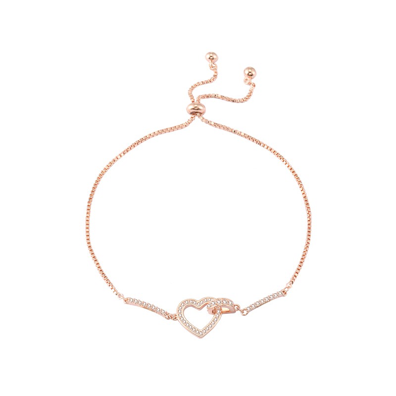 Gelang Tangan Desain Hati Untuk Wanita