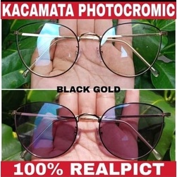 [TERMURAH] Kacamata Photocromic Korea / Anti Radiasi 2 In 1 Potokromik Photochromic Pria Wanita Fotocromic Potocromic