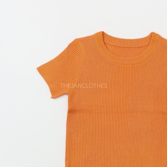 Homi knit tee -Thejanclothes