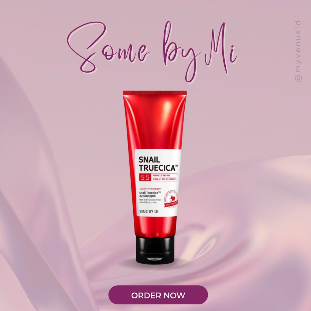 SOME BY MI Snail Truecica Miracle Repair Low pH Gel Cleanser 100ml