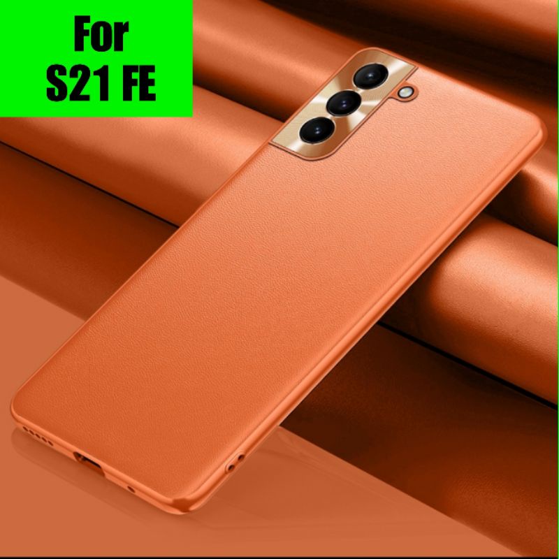 VEGAN LEATHER CASE CASING SAMSUNG GALAXY S21FE / S21 FE 5G
