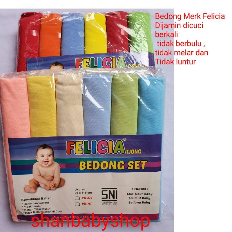 Bedong Bayi Polos Merk Felicia Bisa 1 6 Pcs Alas Bedong Bayi Polos Bedong Bayi Polos Shopee Indonesia