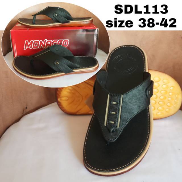 Sandal Kalep Kasual Pria Japit Flores / Goleo SDL113