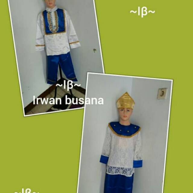 Baju adat manado anak2 size L