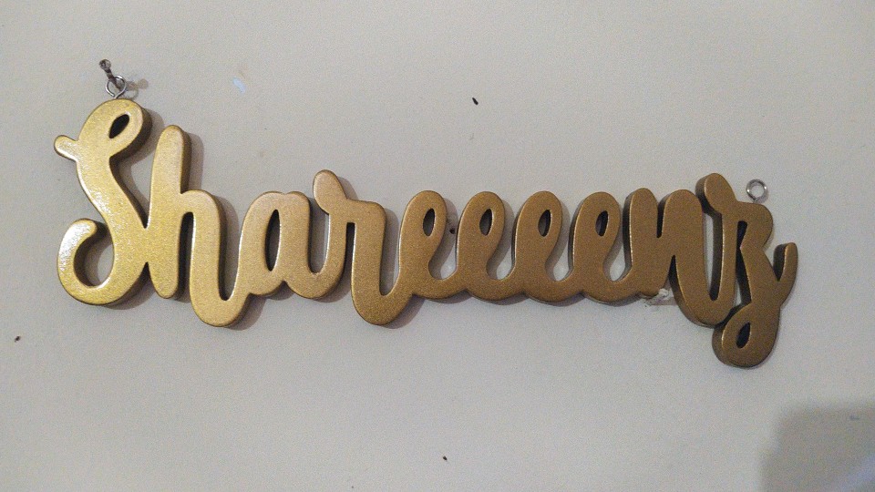 Nama Kayu Custom / Nama Kayu Dekorasi Dinding / Nama Kayu Custom Mahar / Huruf Hijaiyah