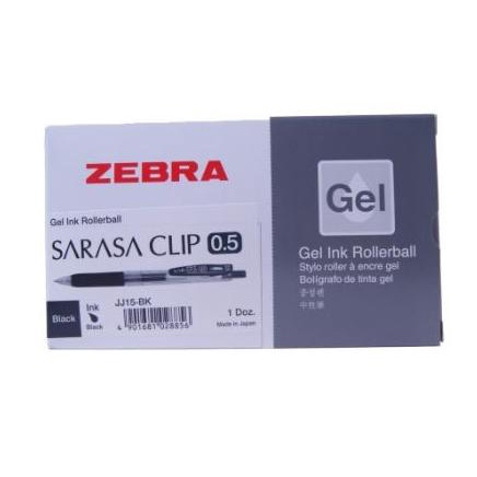 

PULPEN / PEN GEL ZEBRA SARASA CLIP 0.5 / 0,7 (12pcs)