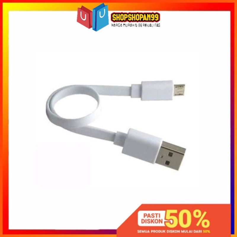 Kabel data powerbank MICRO USB 20cm / kabel data micro V8 20cm