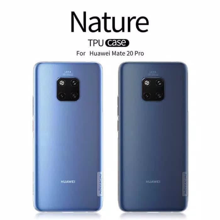 Nillkin Nature ultra thin Huawei mate 20 pro case cover transparan