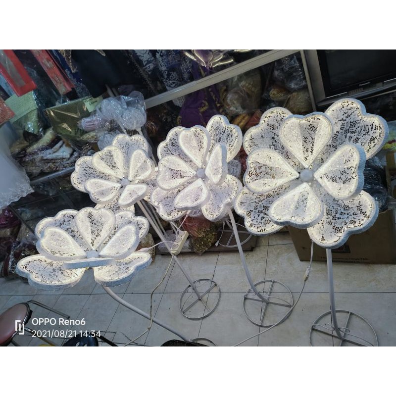 standing bunga lampu LED dekorasi pesta / lampu bunga LED