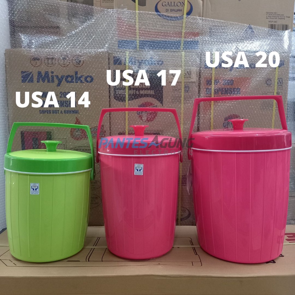 Termos Nasi Maspion 6 8 10 14 17 20 26 30 / Termos Es / Rice Ice Bucket USA