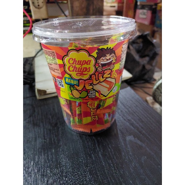 chupa chups ples rujak pedas