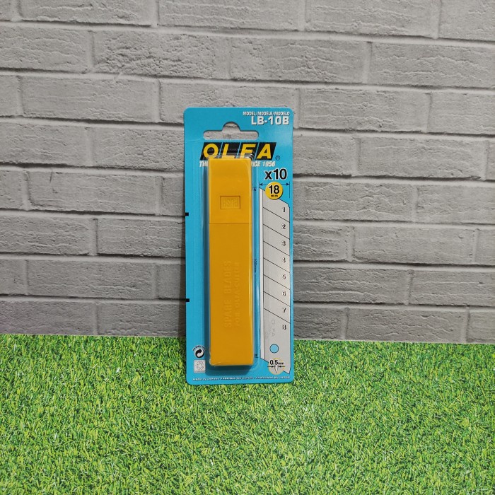 

Bergaransi Refill Pisau Cutter Blade Lb-10B (10Pcs Pack With Blister Pack) Olfa Gilaa!!!