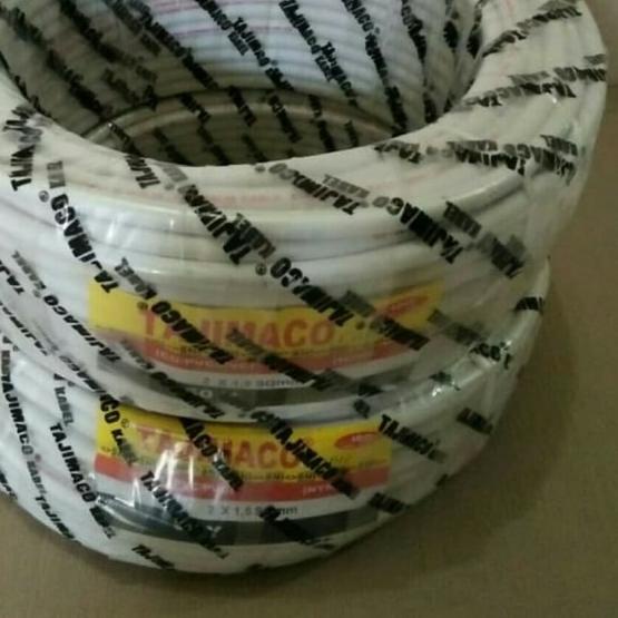 ➳ KABEL LISTRIK TEMBAGA MURNI NYM 2x1,5 TAJIMACO ❉