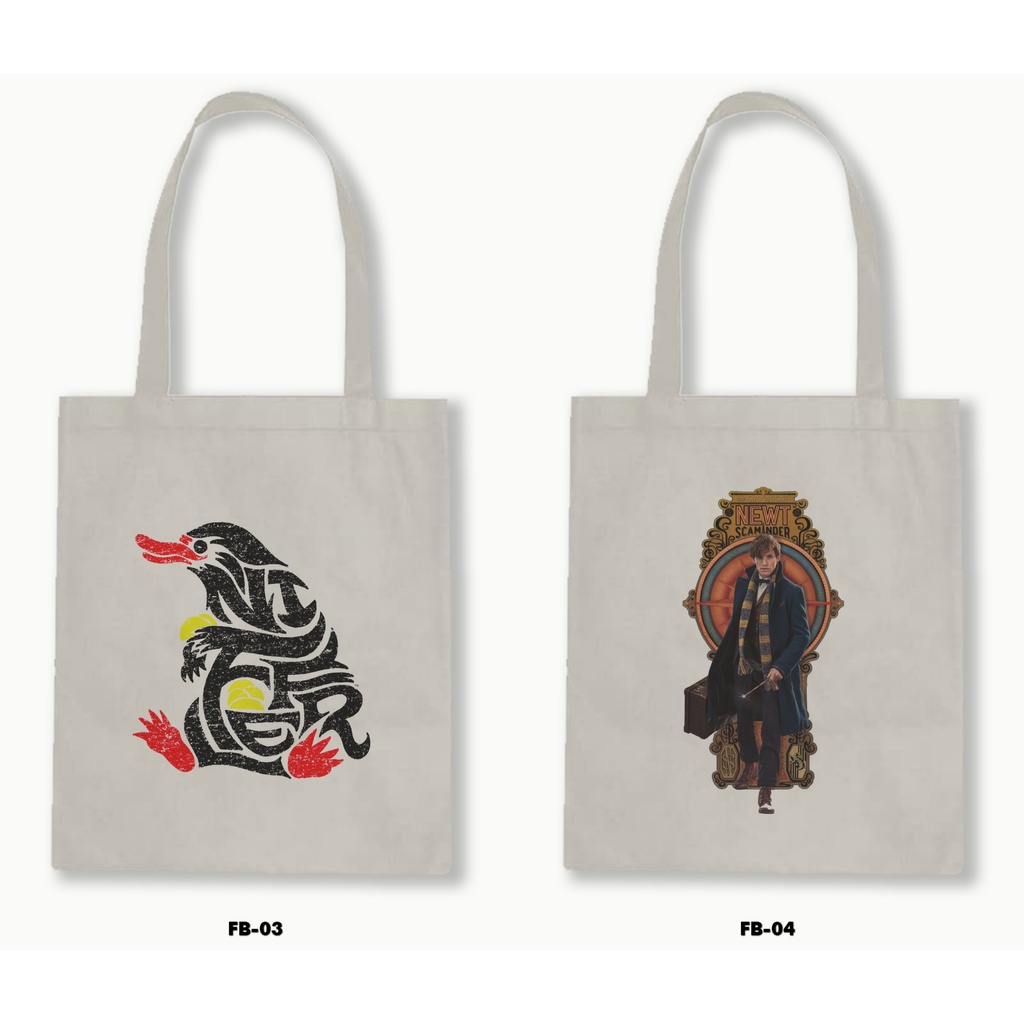 TOTE BAG BLACU - FANTASTIC BEASTS