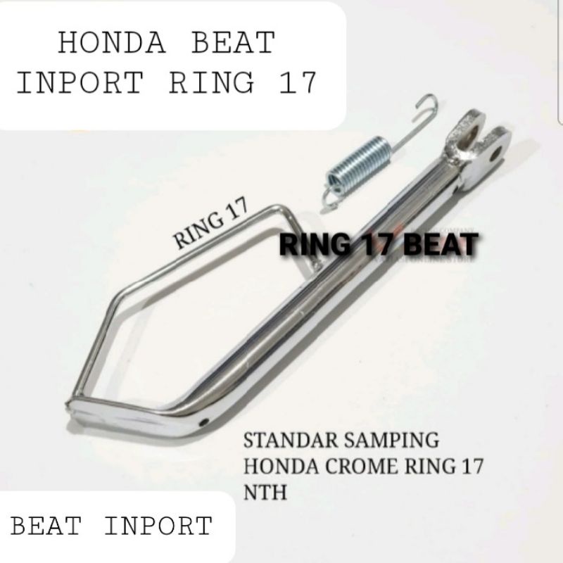 STANDAR SAMPING CP CROME THAILAND RING 14/17 BUAT HONDA YAMAHA MATIC MIO BEAT VARIO SCOOPY DILL