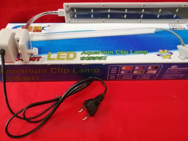 Lampu Led aquarium aquascape jepit SEA STAR LED 340T