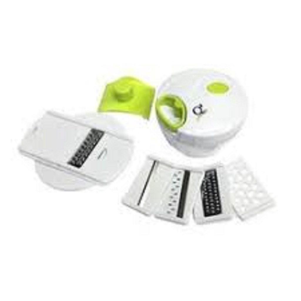 MINI CUTTER FULL SET Q2-202 ALAT PEMOTONG BUAH DAN SAYUR SERBA GUNA