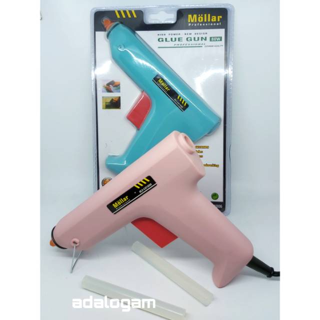 Mollar glue gun 80 Watt 80W / alat tembak lem bakar besar