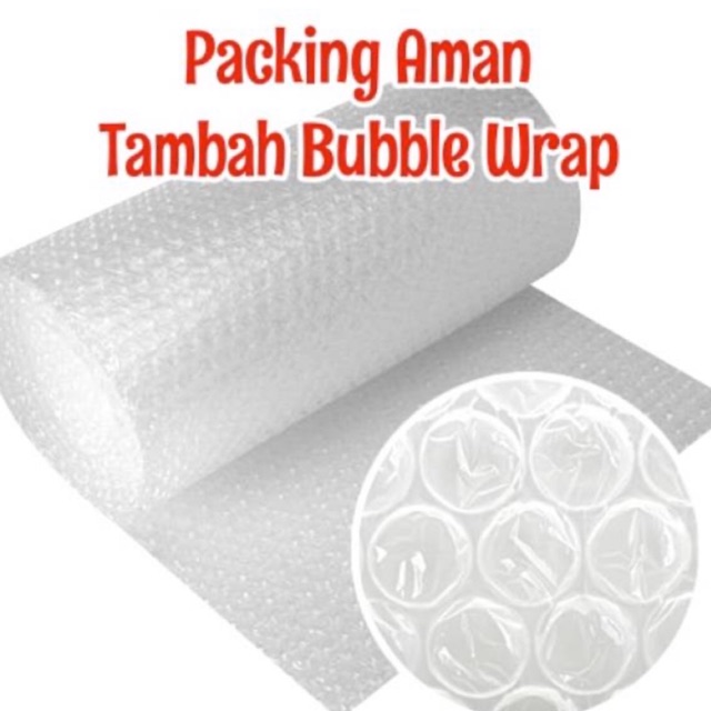 

Tambahan Bubble Wrap