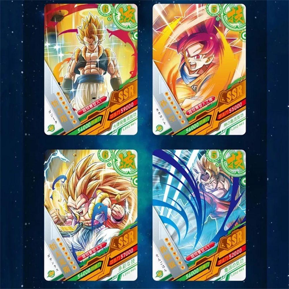 NEEDWAY Dragon BALL Z Board Game Anime Hadiah Keluarga Mainan Anak Son Goku Game Cards