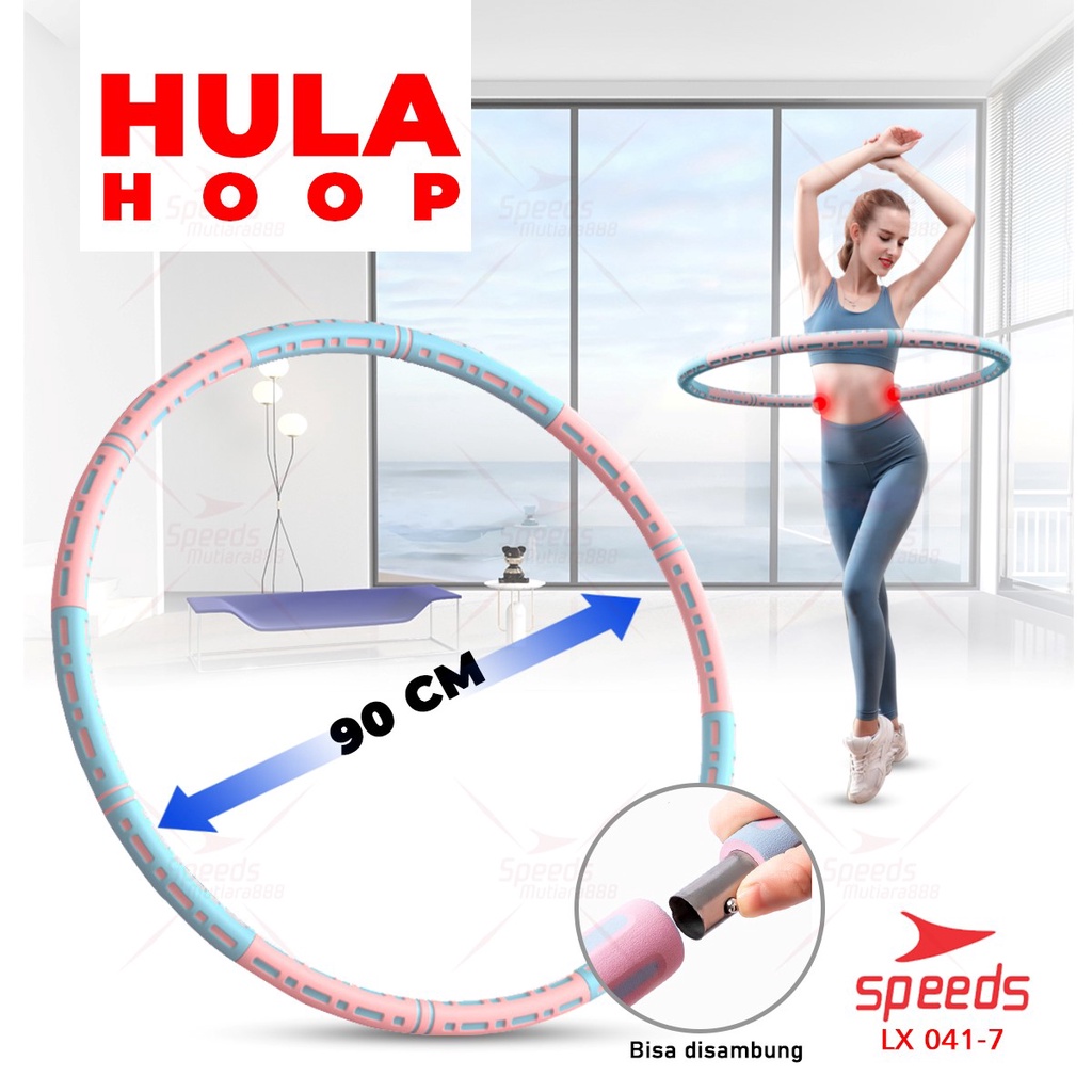 Jual Speeds Hulahoop Alat Olahraga Fitness Portable Bongkar Pasang