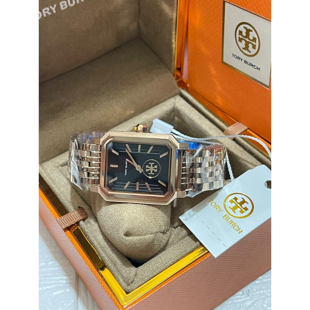 Tory Burch 0riginal type TBW1502 Rosegold Dial Black
