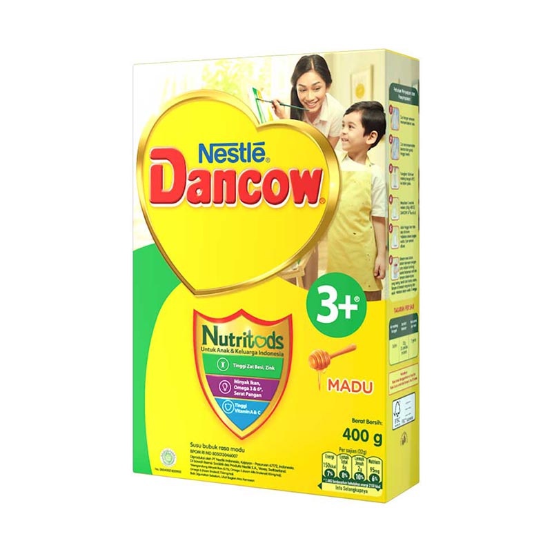 Dancow 3+ Umur 3-5Tahun Vanilla/Madu/Coklat 400GR/popokcibarusah