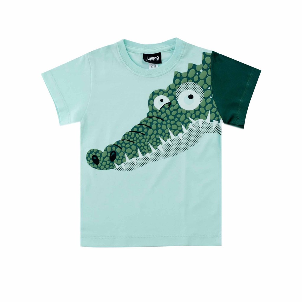 

Jummakids Croco Printed Tshirt Anak