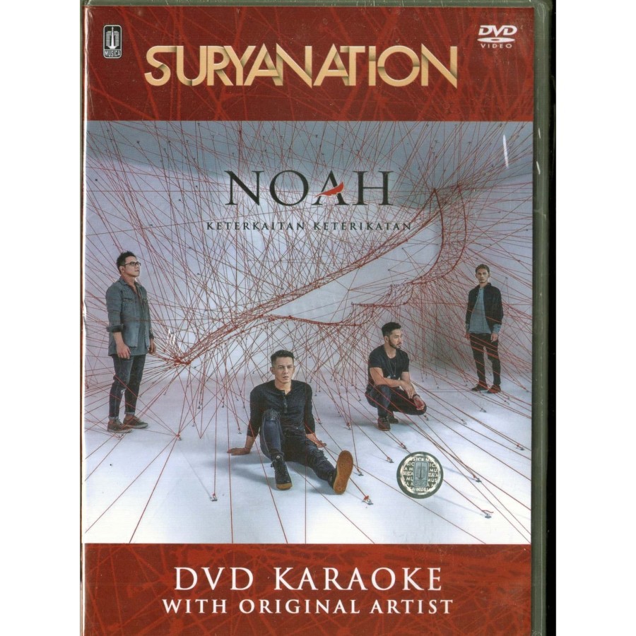 DVD KARAOKE WITH ORIGINAL ARTIST NOAH SURYANATION
