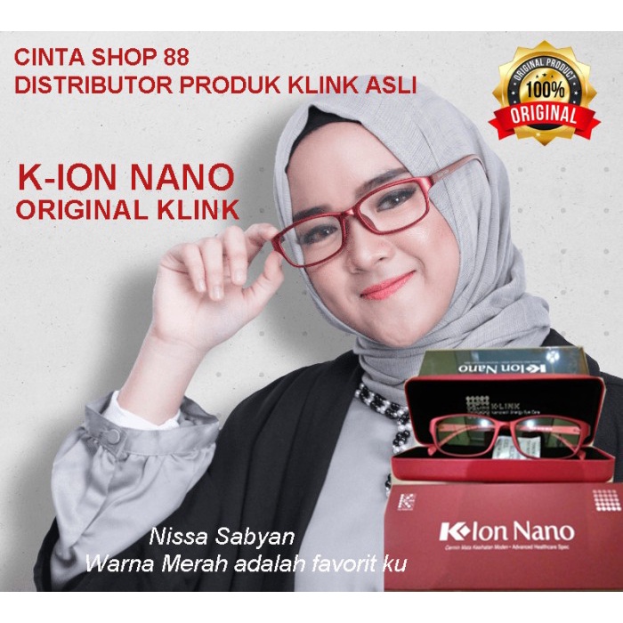 ✨COD✨ KACA MATA KESEHATAN K ION NANO KION NANO ORIGINAL KLINK 100% - Hijau, KIDS