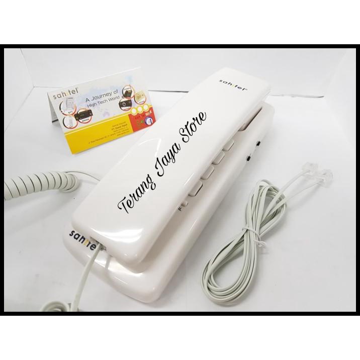 Telepon Kabel Sahitel S21 Pesawat Telepon Kabel Sahitel S-21 (Putih)